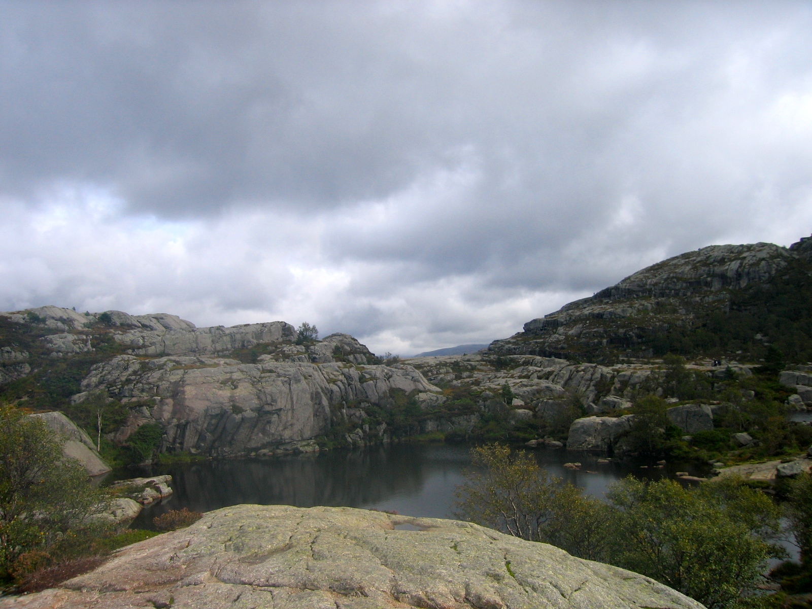on the way to pulpit rock